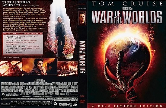 dvd cover War Of The Worlds (2005) LE WS R1