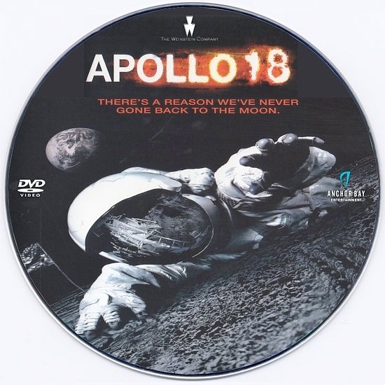 dvd cover Apollo 18 (2011) R0 Custom DVD Label