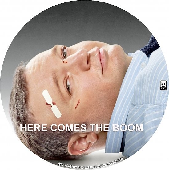 dvd cover Here Comes the Boom R0 Custom