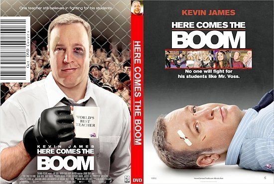 dvd cover Here Comes the Boom R0 Custom