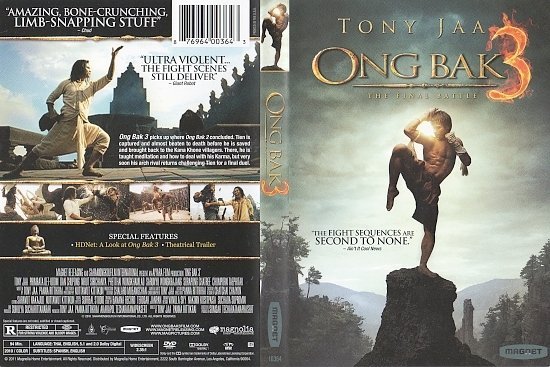 dvd cover Ong Bak 3 (2010) WS R1