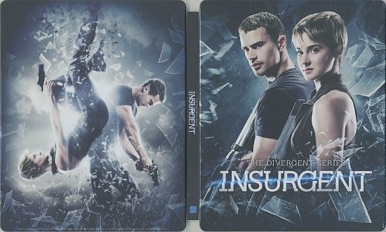 dvd cover Insurgent R1 Blu-Ray