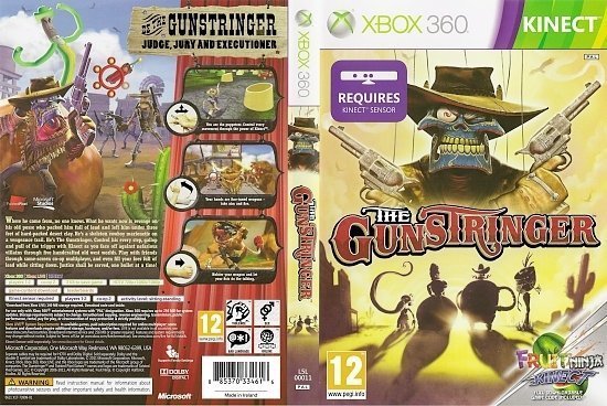 dvd cover The Gunstringer (2011) Pal