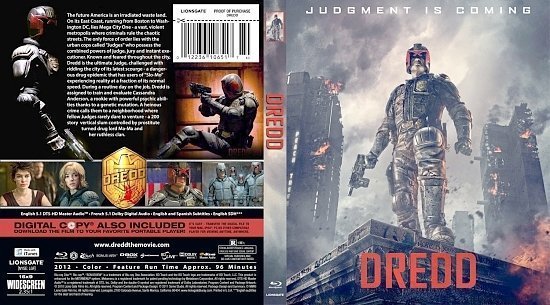 dvd cover Dredd
