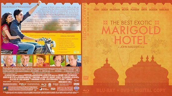 dvd cover The Best Exotic Marigold Hotel