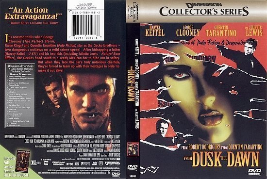 dvd cover From Dusk Till Dawn (1996) WS CE R1