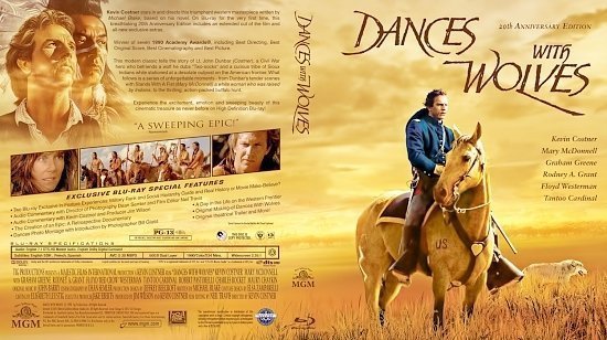 dvd cover Dances With Wolves