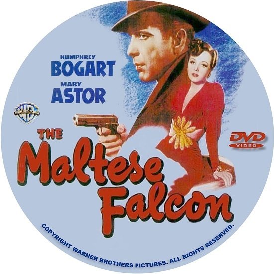 dvd cover The Maltese Falcon (1941) R1