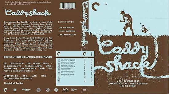 dvd cover Caddyshack