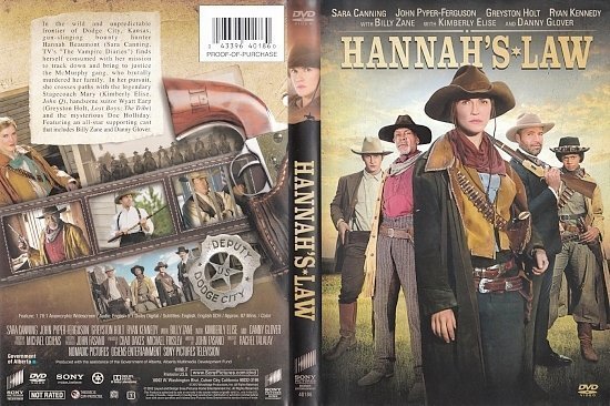 dvd cover Hannah's Law UR WS R1