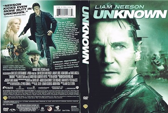 dvd cover Unknown (2011) R1