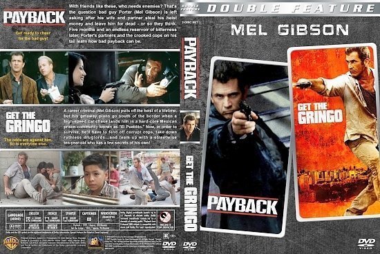 dvd cover Payback / Get the Gringo Double