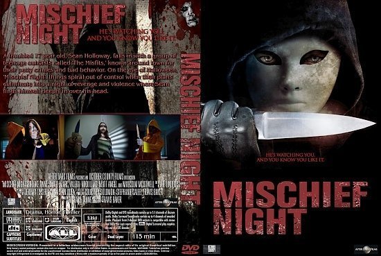 dvd cover Mischief Night R0 & CD Cover