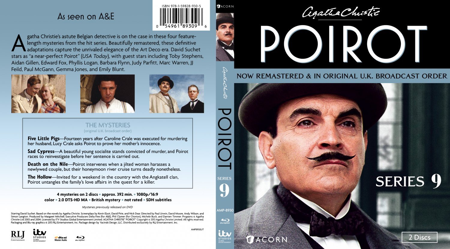Christie collection agatha poirot dvd 