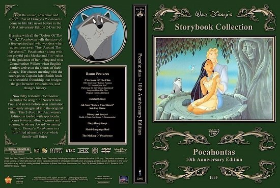 dvd cover Pocahontas 10th