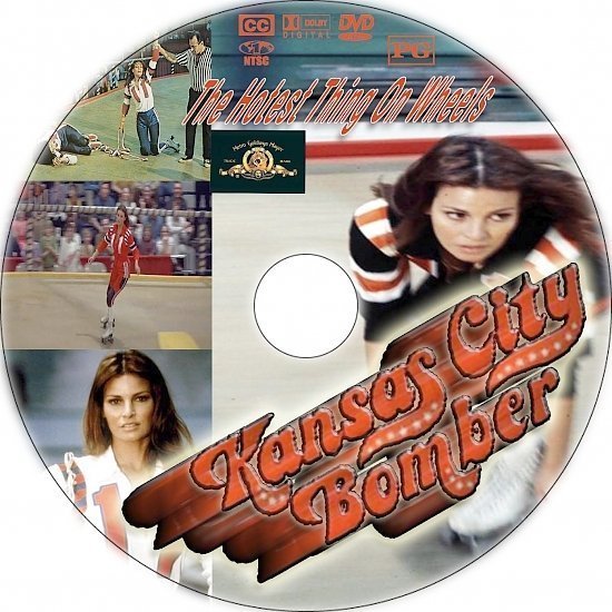 dvd cover Kansas City Bomber (1972) R1 Custom CD Cover