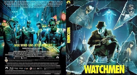 dvd cover Watchmen (2009) German Blu-Ray