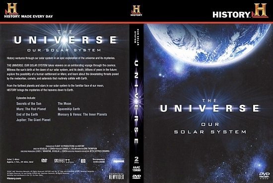 dvd cover Universe Our Solar