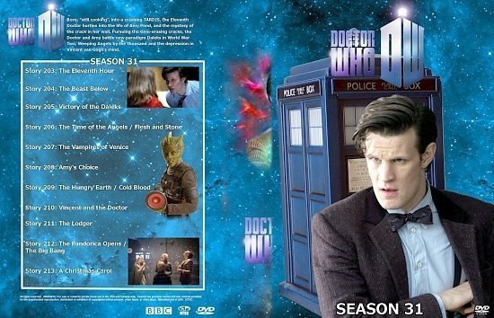 dvd cover Doctor Who Spanning Spine Volume 33 (Season 31 or Series 5)
