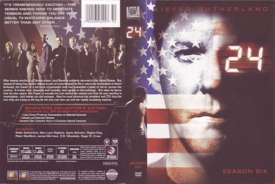 dvd cover 24 season 6