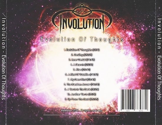 dvd cover Involution - Evolution Of Thoughts