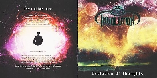 dvd cover Involution - Evolution Of Thoughts