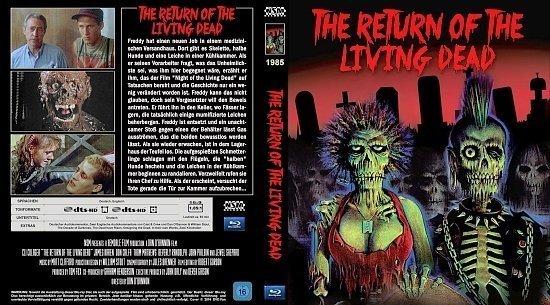 dvd cover The Return of the Living Dead (1960) Custom Blu-Ray (german)