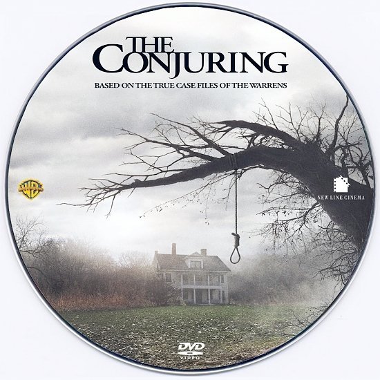 dvd cover The Conjuring Custom DVD Label