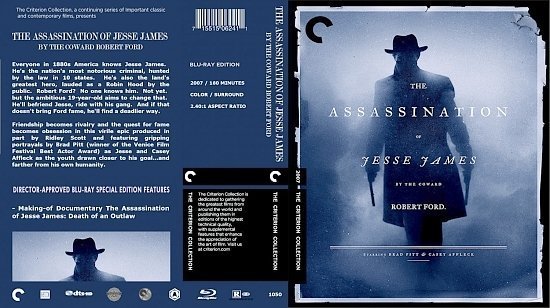 dvd cover The Assassination Of Jesse James