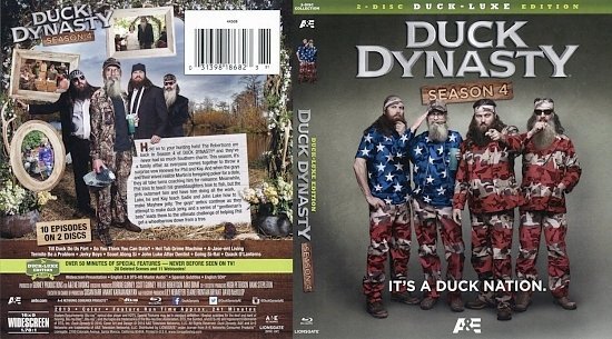 dvd cover Duck Dynasty Season 4