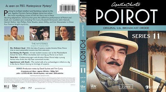 dvd cover Agatha Christie's Poirot Series 11