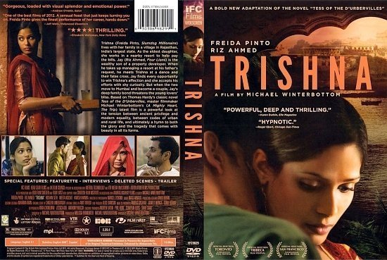 dvd cover Trishna