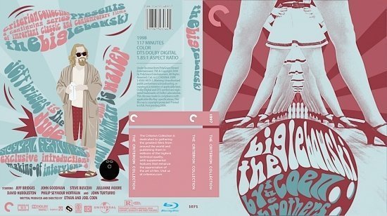 dvd cover The Big Lebowski