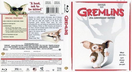 dvd cover Gremlins