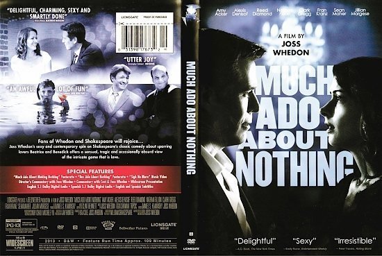 dvd cover Much Ado About Nothing R1