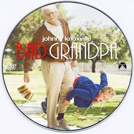dvd cover Jackass Presents: Bad Grandpa Custom CD Cover