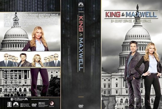 dvd cover King & Maxwell Season 1