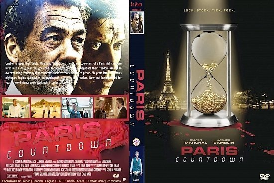 dvd cover Paris Countdown
