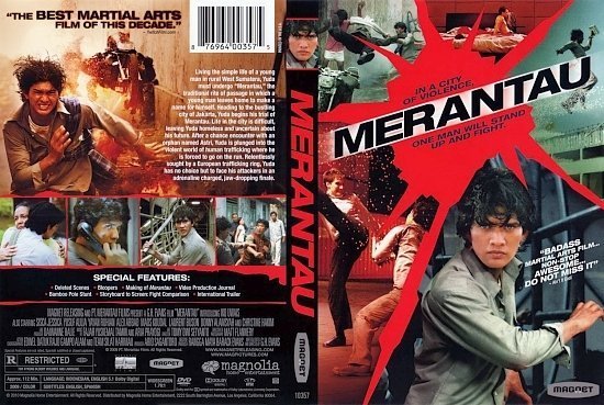 dvd cover Merantau