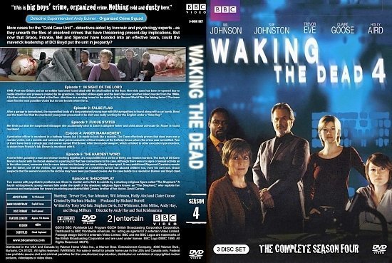 dvd cover Waking the Dead Season 4