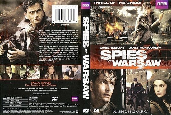 dvd cover Spies of Warsaw