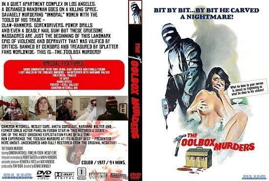 dvd cover The Toolbox Murders