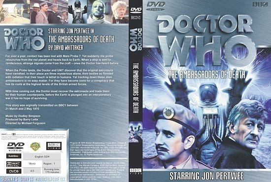 dvd cover Doctor Who The Ambassadors Of Death