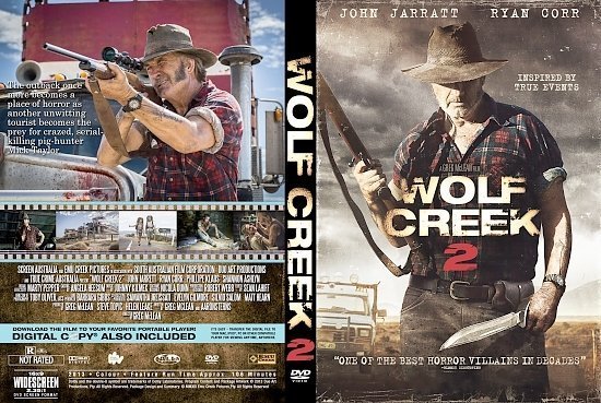 dvd cover Wolf Creek 2 R0 Custom