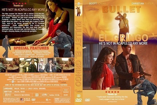 dvd cover Bullet El Gringo