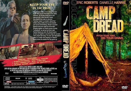 dvd cover Camp Dread R1 CUSTOM
