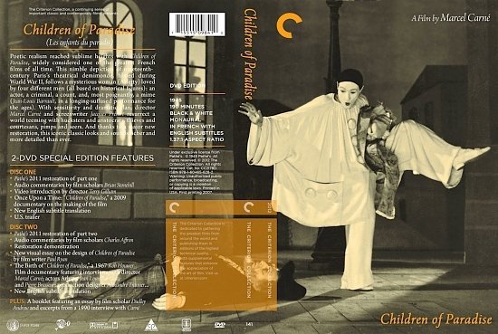 dvd cover Children Of Paradise