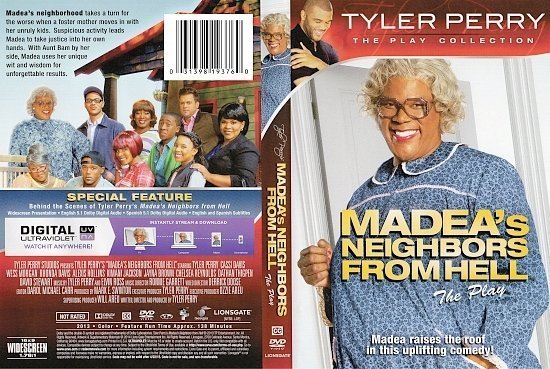 dvd cover Tyler Perry's Madea's Neighbors From Hell R1