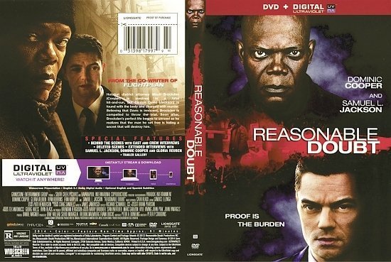 dvd cover Reasonable Doubt R1