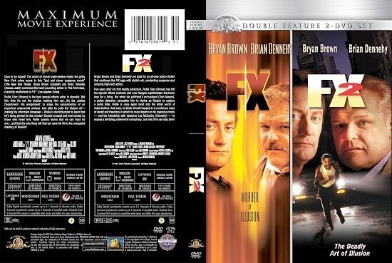 dvd cover F/X Double Feature
